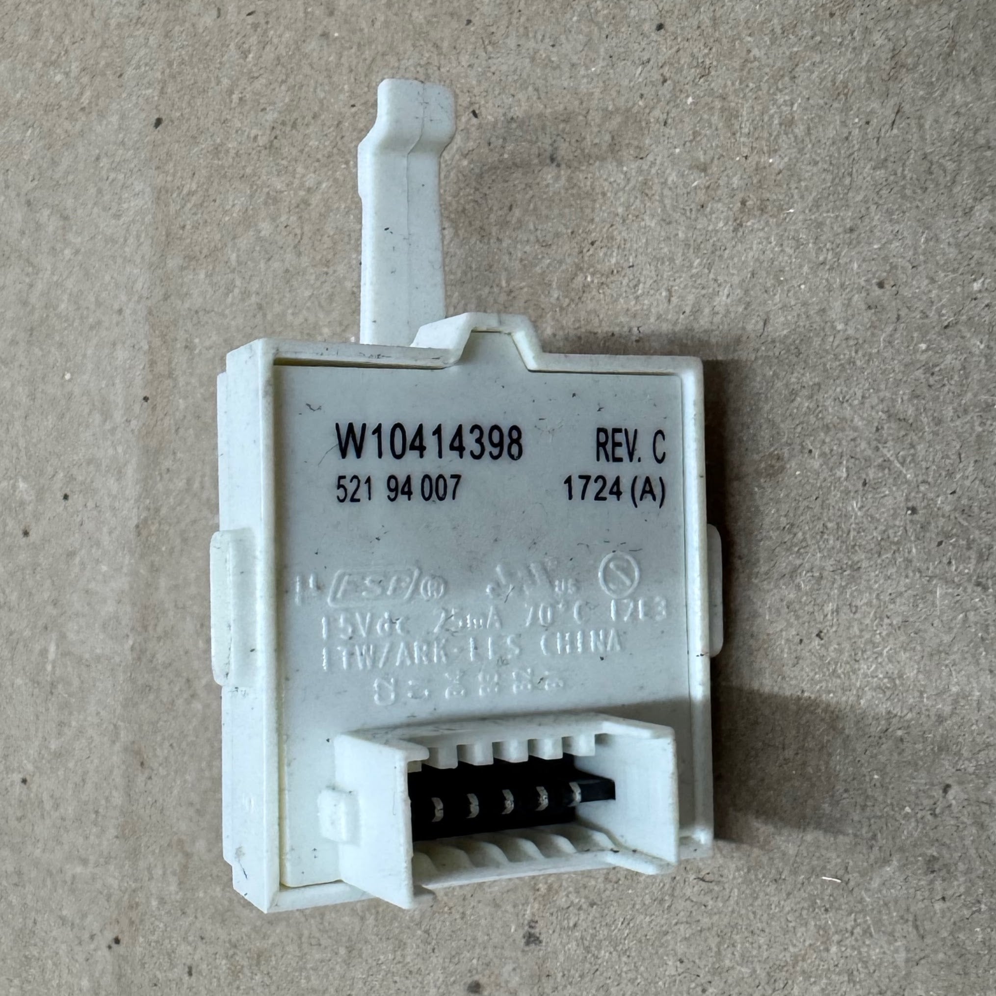 Amana Washer Switch-cyc W10414398 Amana Washer Switch-cyc W10414398